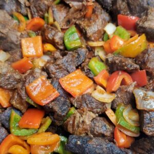 Beef w/Colorful Peppers