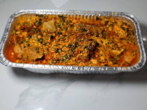 Efo Elegusi (Watermelon Sauce) (80oz, shipping weight: 5 lbs)